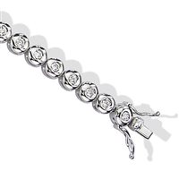 Armband Gemoro Dame Tennis in Weißgold Diamante 0.45 Ct BB019BIA+2 - BB019BIA+2